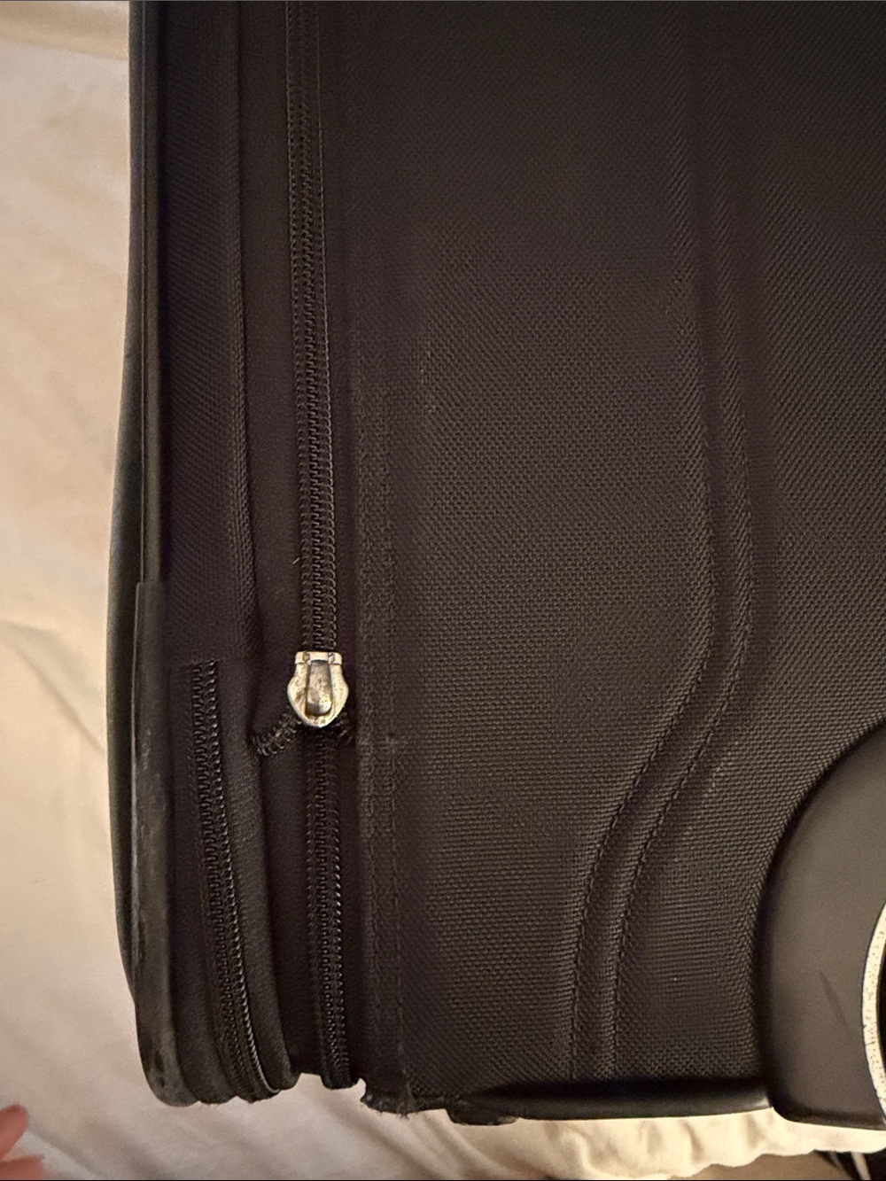 Tumi Black Travel Briefcase with Front Zip Pockets - Picture 7 of 12